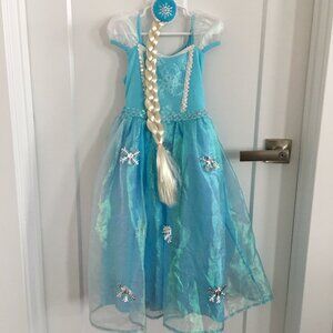 Disney Frozen Elsa Costume Dress 5/6